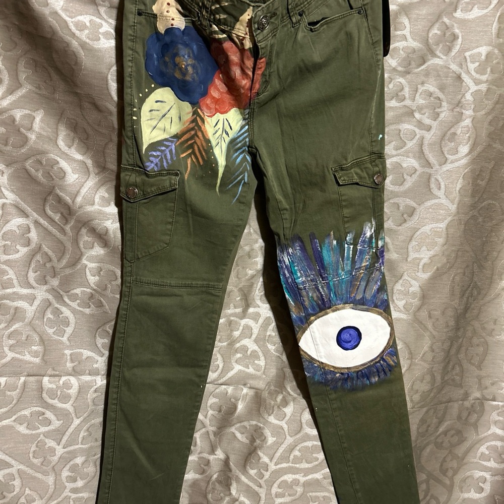 Evil Eye on Jeans